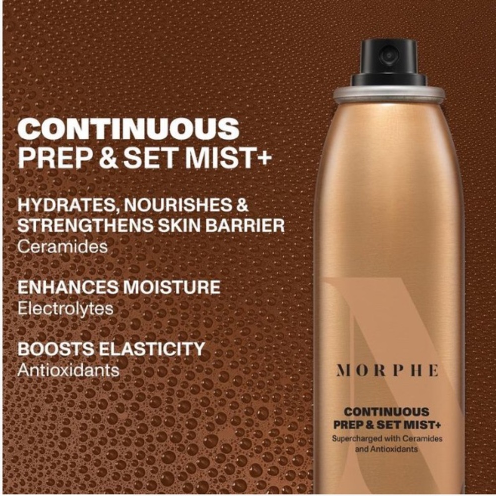 Morphe Mini Continuous Prep & Set Mist+ - Picture 2 of 10